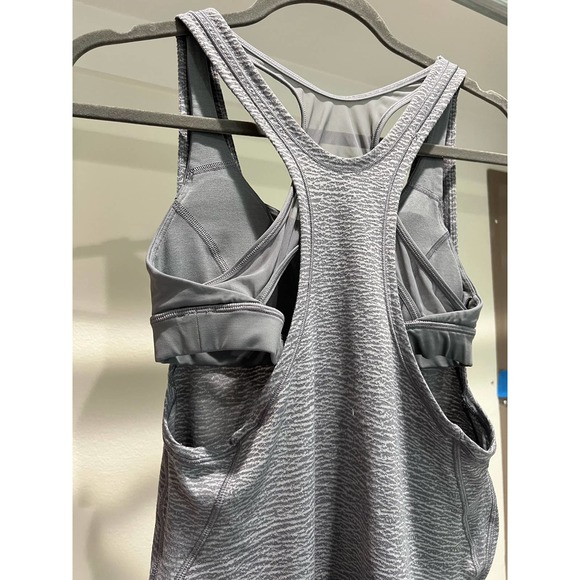 Lululemon No Limits Tank Grey Heather Size 6‎ - Picture 5 of 5